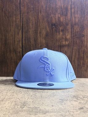 NWT New Era 9FIFTY Chicago White Sox Light Blue Snapback Hat OSFA